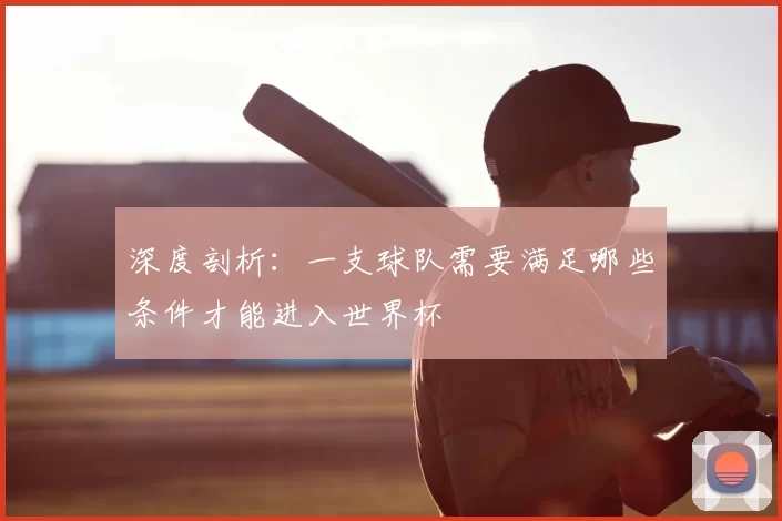 深度剖析:一支球队需要满足哪些条件才能进入世界杯