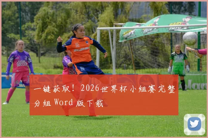 一键获取！2026世界杯小组赛完整分组 Word 版下载