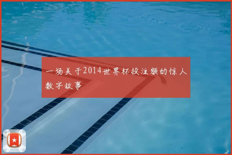 一场关于2014世界杯投注额的惊人数字故事